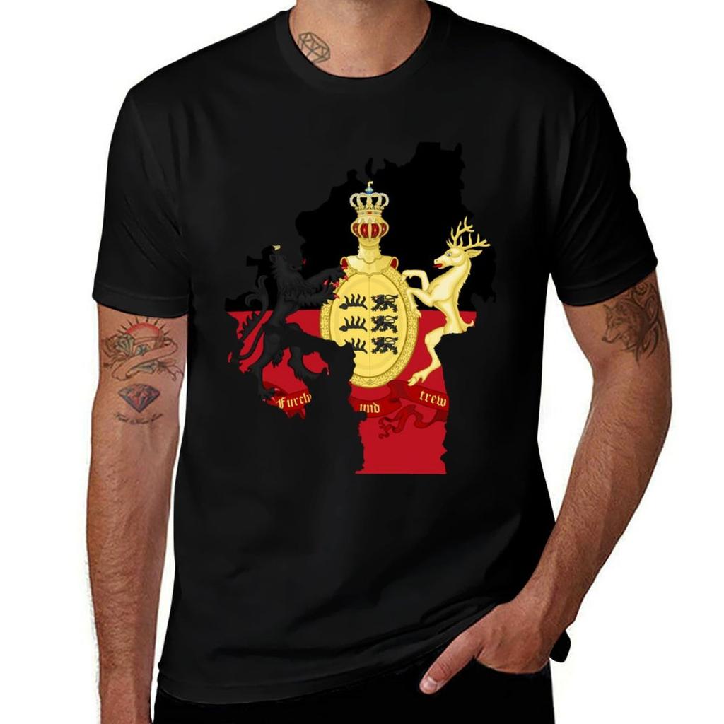 Kingdom Of WüRttemberg Tshirt Sports Basic Short Sleeve Tshirt