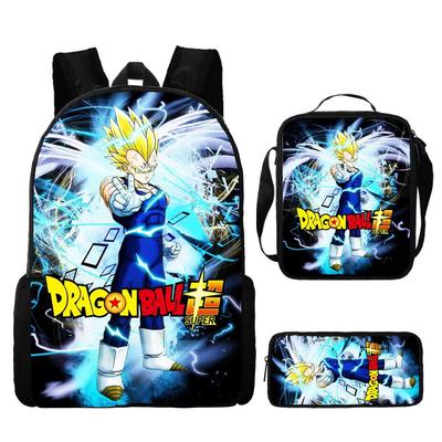 Dragon Ball Dragon Ball Anime Girl Boy Student Print Backpack Bag Cartoon Schoolbag