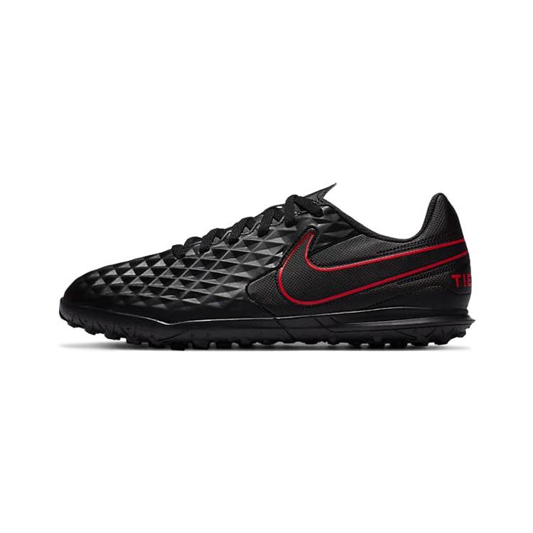 (GS) Nike Tiempo Legend 8 Club TF Chile Red Pack - Black Kids AT5883-060 EU 28