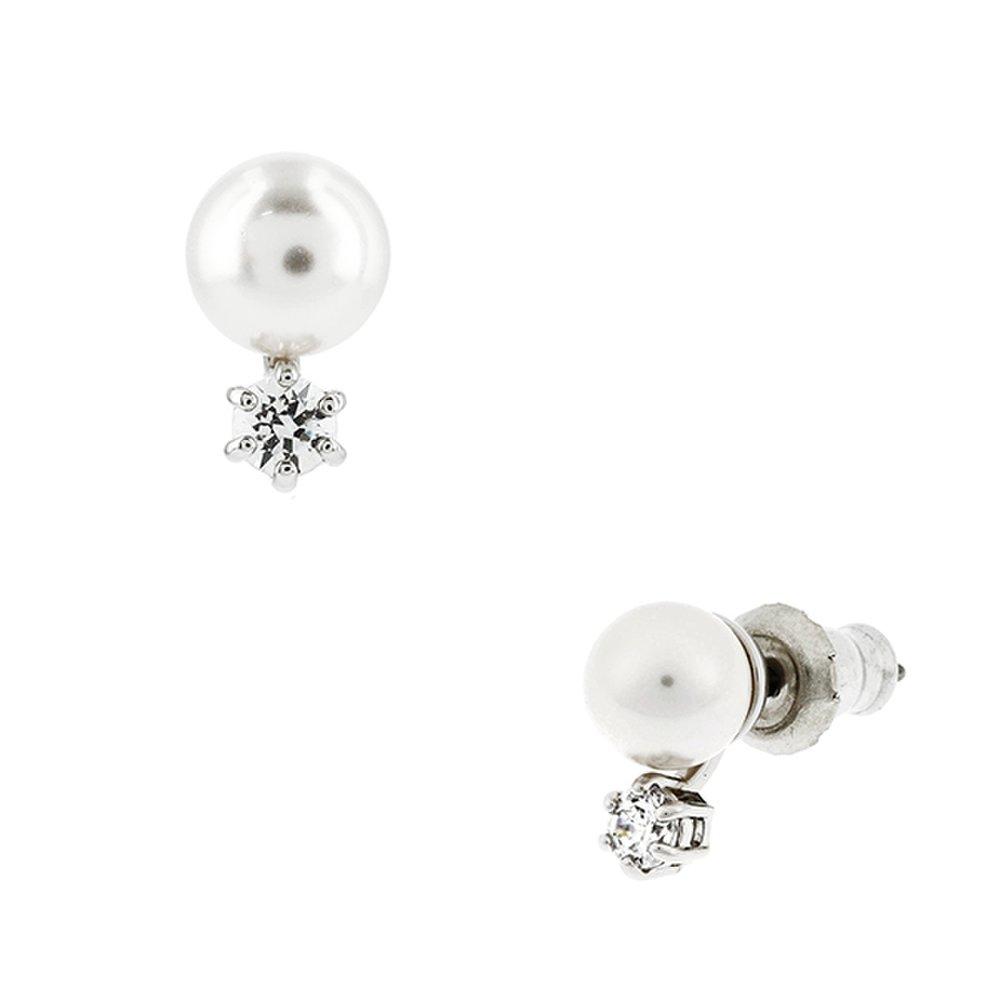 Swarovski 5694225 Matrix Pearl Stud Earrings