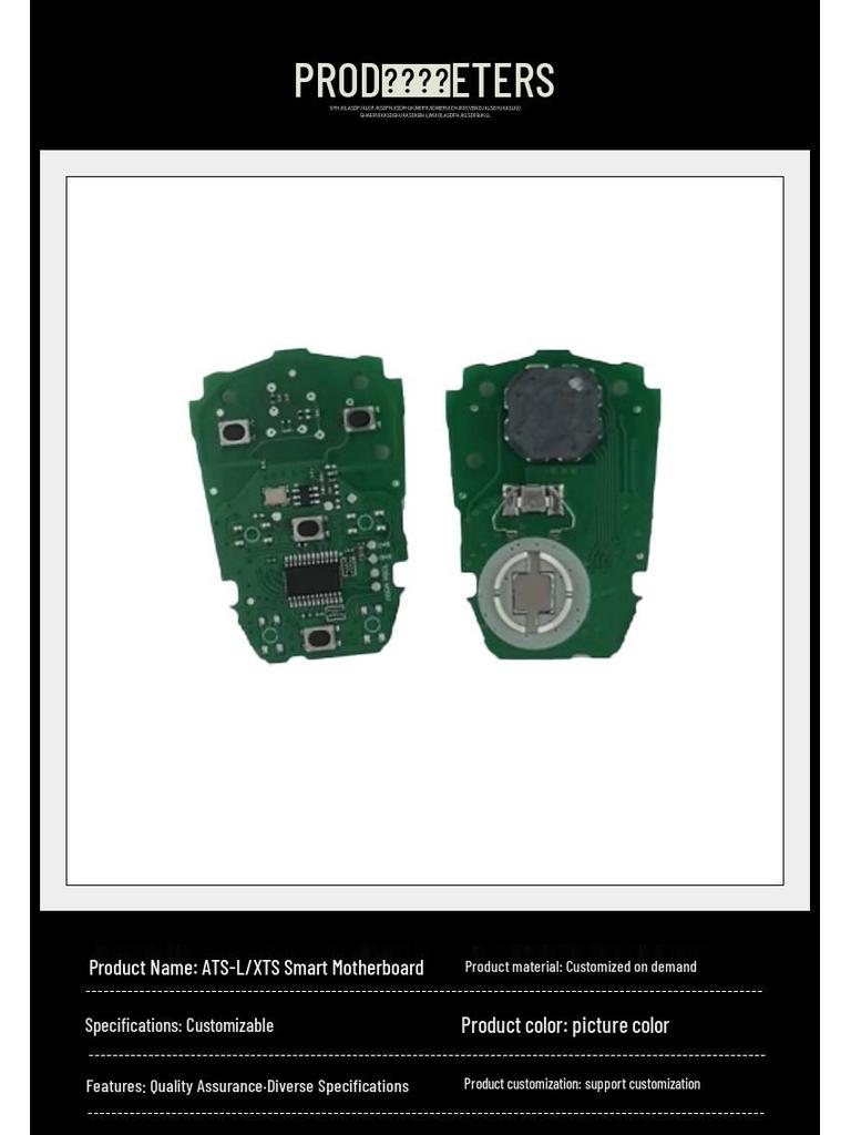 Kompatibel mit KDLK Cadillac ATS-L/XTS 315MHZ Smart 4-Tasten Elektronische Fernbedienung Hauptplatine.