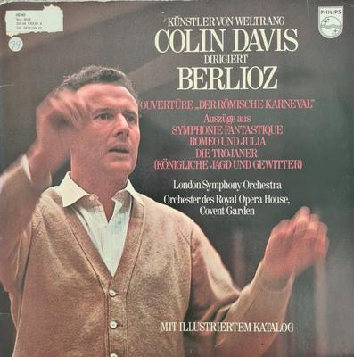 LP Record COLIN DAVIS - Hector Berlioz, Künstler Von Weltra D88523Y Philips 1970 Netherland Classical Used