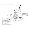 Car accessories GR1V-51-684 front bumper fog lamp cover bracket for Mazda 6 sport hatchback 2004-2008 GG