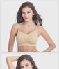 Wire-Free Plus Size Front Closure Nursing Bra for Pregnant Women - Adjustable, Seamless Design for Comfortable Feeding