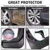 Set Molded Car Mud Flaps For Skoda Fabia 2 5J Mk2 2007-2011 Mudflaps Splash Guards Mud Flap Mudguards Fender Front Rear