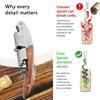 Waiter's Corkscrew with Red Pear Wood Multifunction Wine Corkscrew Professional Bottle Opener Easy To Carry Kitchen Accessories