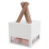 Campfire Flame Fire Diffuser Humidifier USB Aromatherapy Essential Oil Diffuser with Colorful Lights Realistic Rocks