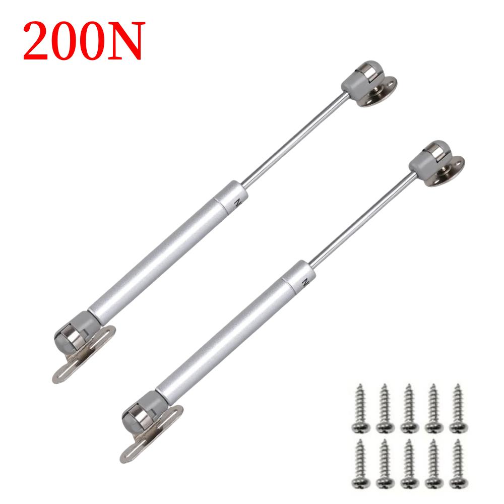 12Inch Copper Force Cabinet Door Lift Support Gas Strut Hydraulic Spring Hinge Kitchen Cupboard Hinge Furniture Hardware 2/4Pcs