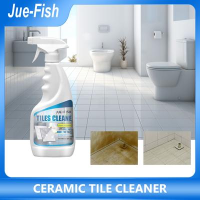 JUE-FISH Ceramic Tile Cleaner Bathroom Ceramic Tile Floor Marble Floor Bright and Powerful Ceramic Tile Cleaning and Descaling Agent