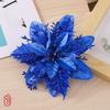 Flowers Christmas Decorative With Shiny Finish For Holiday Tree And Party Props