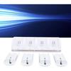 4 In 1 Charging Station for Wii Remote, Charger Dock with 4 2800mAh Rechargeable Battery Packs an...