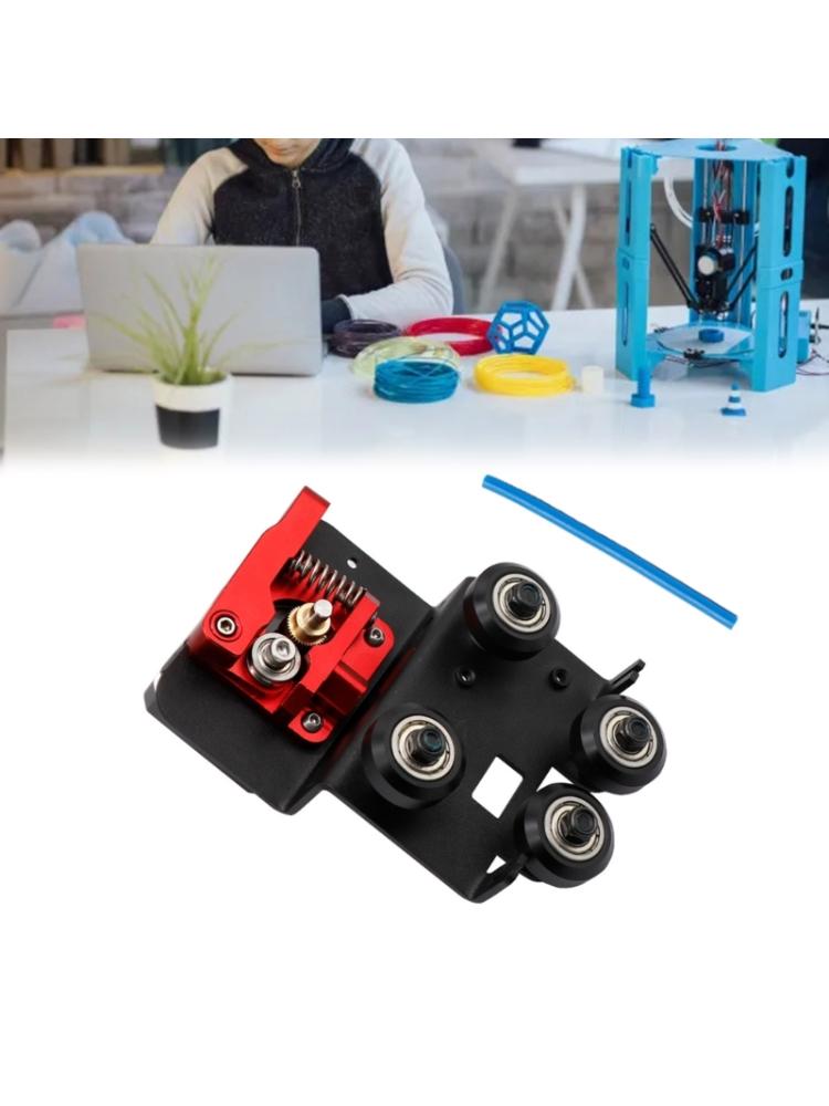 Metal Extruder Upgraded Kit with Mounting Plate for Ender3/CR10 3D Inter Enhanced Stability High Ecision Inting