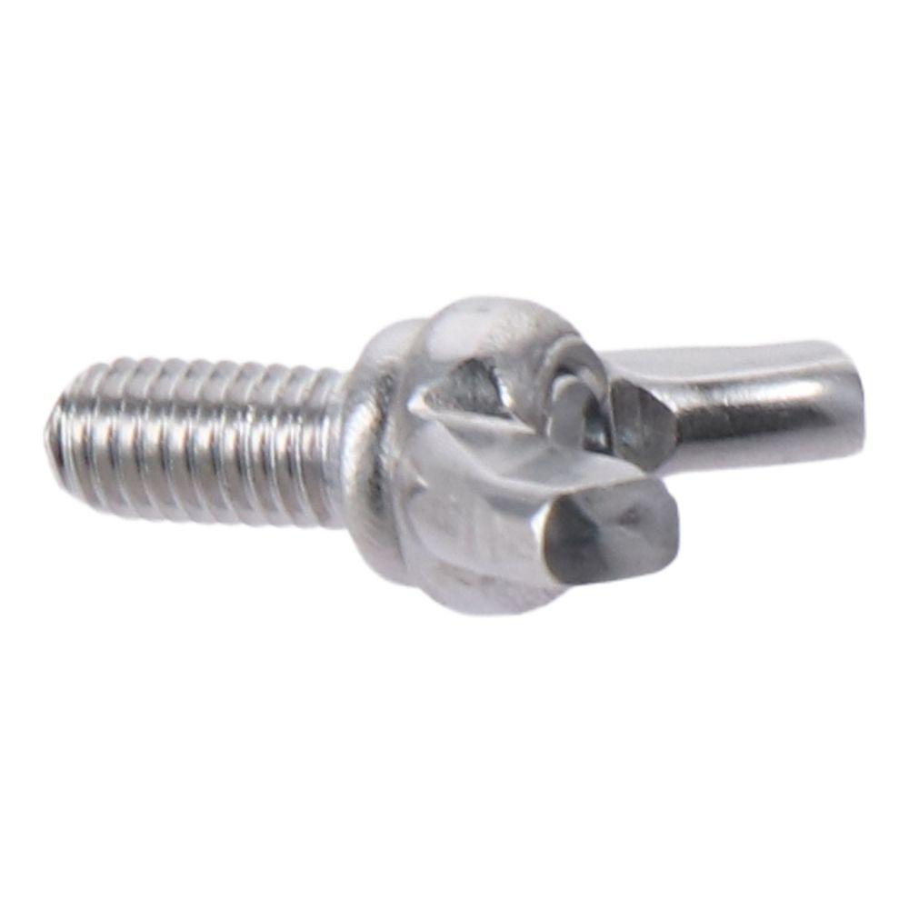 5PCS Metric Bolts M5x10mm Machine Screw 304 Stainless Steel Silver Tone Wing Bolts Thumb Screws