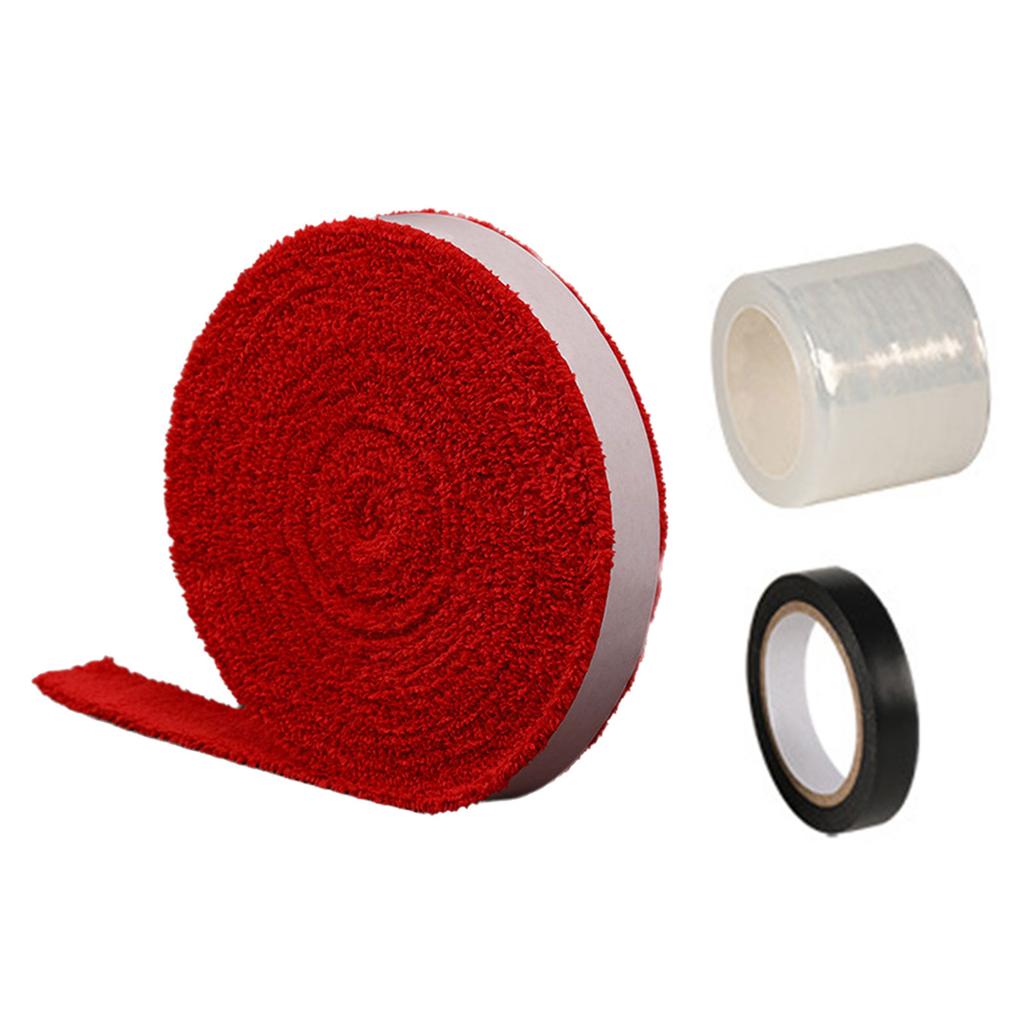 Tennis Racket Grip Tape Antislip Squash Racket Grip Tape Water Absorbent Grip Tape Roll Badminton Racket Grip Towel