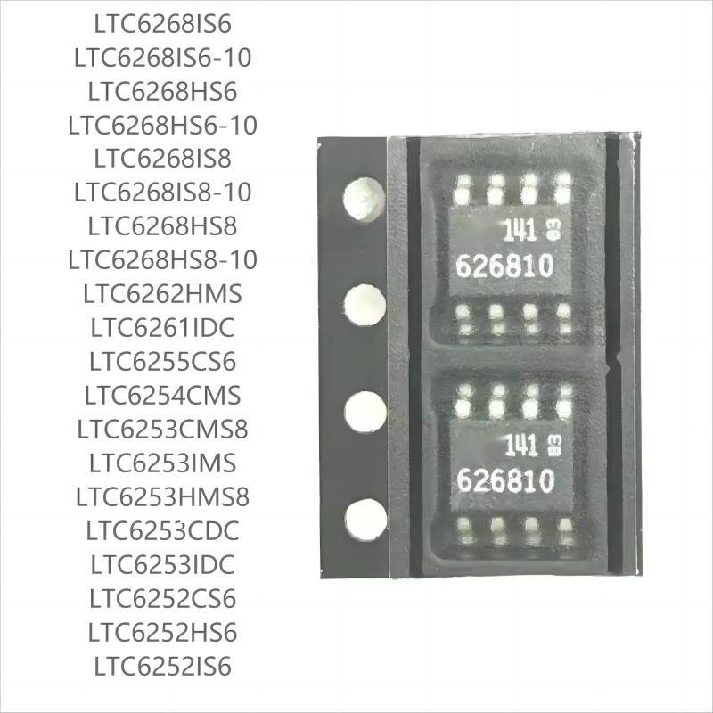 

50PCS brand new LTC6268/LTC6253/LTC6252 series CS6 IS6-10 HS6-10 IS8-10 IMS HMS8 CMS8 CDC IDC/LTC6262HMS/LTC6261IDC/LTC6255CS6/LTC6254CMS LTC6252IS6(40pcs)