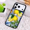Mediterranean Lemon Shockproof Phone Case for iPhone 17 Air 16e 15 11 12 14 13 Pro Max Cover Coque