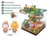 LABUBU THE MONSTERS Forest Secret Graffiti with Juice POP MART Interior Block Figure Building Blocks Cute and Stylish Gift Official Lovebu Product