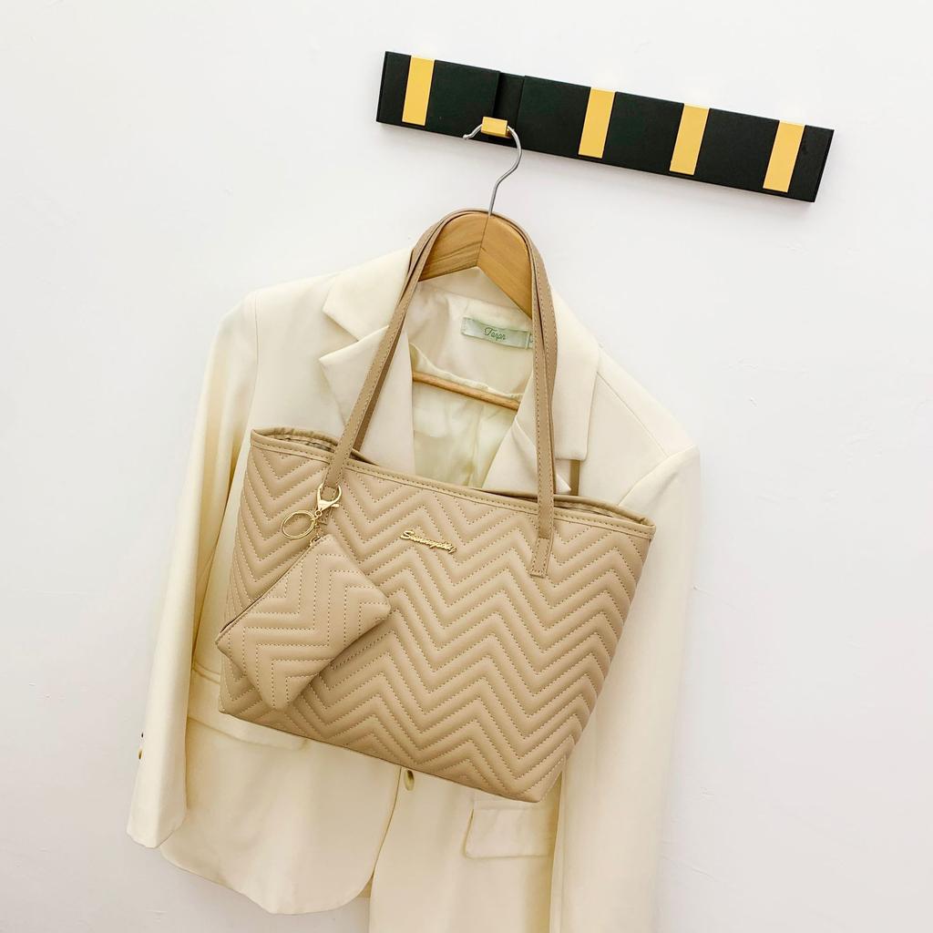 JYL TS Women's Sling Bags  2 Set Bag 022 Tote PU Embroidered Large Capacity Women Bag