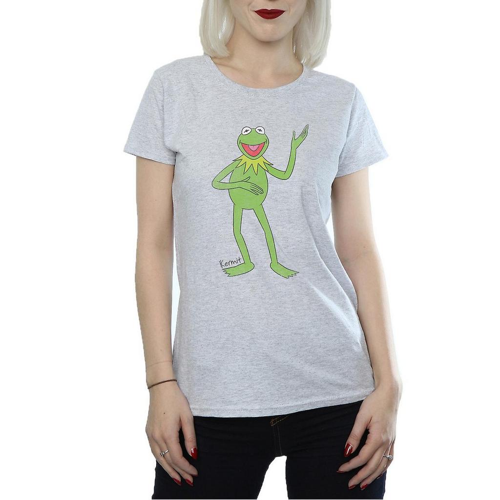The Muppets Womens/Ladies Classic Kermit Heather T-Shirt
