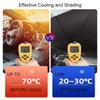 Car Sunshade Umbrella-style Front Glass Sunshade Sunscreen Heat Insulation Cloth Car Windshield Sunshade Car Umbrella Shade