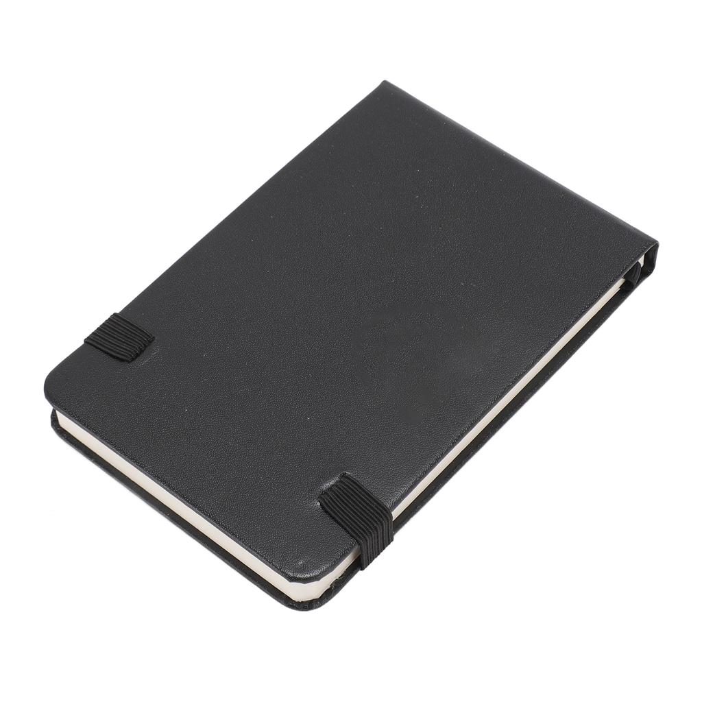 Aquarelljournal 24 Blatt 300 g/m² Dickes Papier PU-Leder Einband Tragbares Taschenskizzenbuch für Reise Outdoor