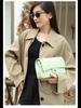 Sheepskin Rhombus Chain Shoulder Bag - 2025 Autumn/Winter Commuter, All-Match, Small Square High-End Ladies' Messenger Bag