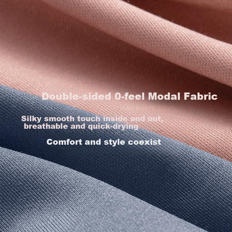 LangSha Spring And Summer New Modal Underwear for Men, Antibacterial Seamless Cool Breathable Comfortable Boxer Briefs