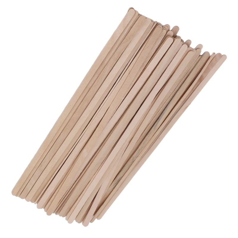 500Pcs Coffee Stirrers 7.5in Birchwood Biodegradable Eco Friendly Convenient Wooden Stir Sticks For Restaurants