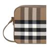 Burberry Klasická Kostkovaná Bavlněná Taška přes Rameno na Zip Dámská taška přes rameno Hnědá 81140681