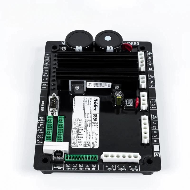 D550 Regulátor napětí alternátoru Leroy Somer AVR Nidec Pro Generátor Elektrocentrála Dieselový Motor Díly