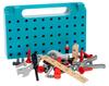 BRIO Builder Working Bench 34596 Ages 3 and up Tool Play Toy Educational Toy Pretend Blue "59 Pieces" (Carpenter Play)