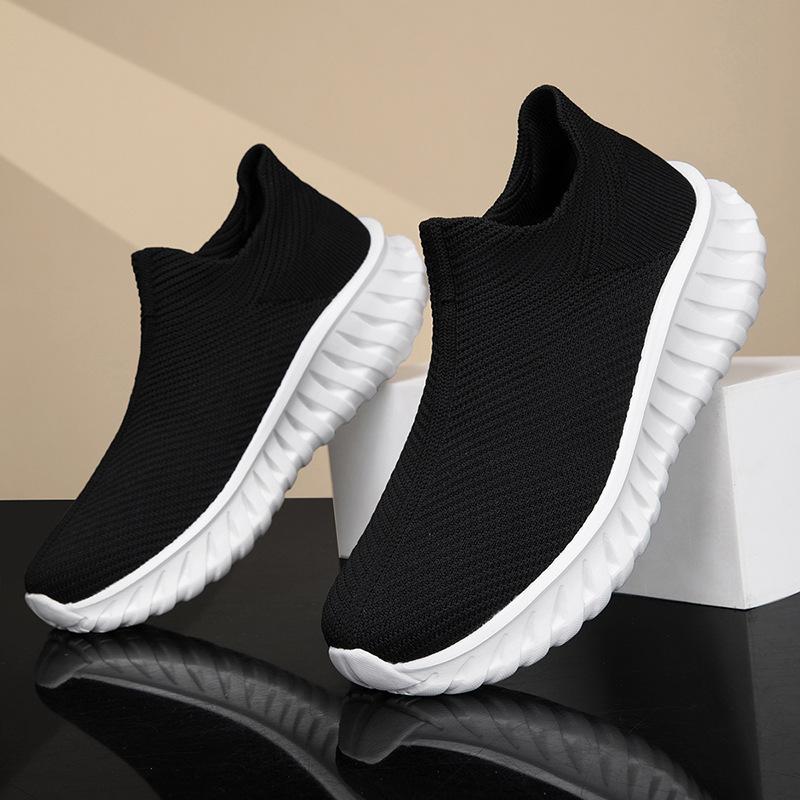 New lazy socks shoes men's and women's shoes large size outdoor shoes casual sports shoes