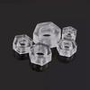 M3/M4 Semi-transparent PC Phillips Pan Head Screws and Hex Nuts