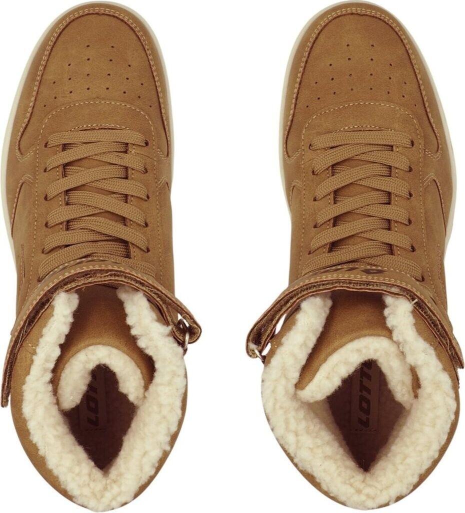 Ботинки Lotto на шнуровке с подкладкой коричневого цвета