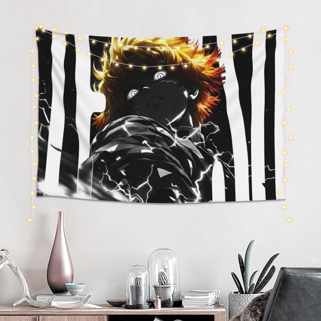 Demon Slayer Cutecore Tapestry Wall Hanging Blanket Tapestry Home Decor Items Wall Decorations