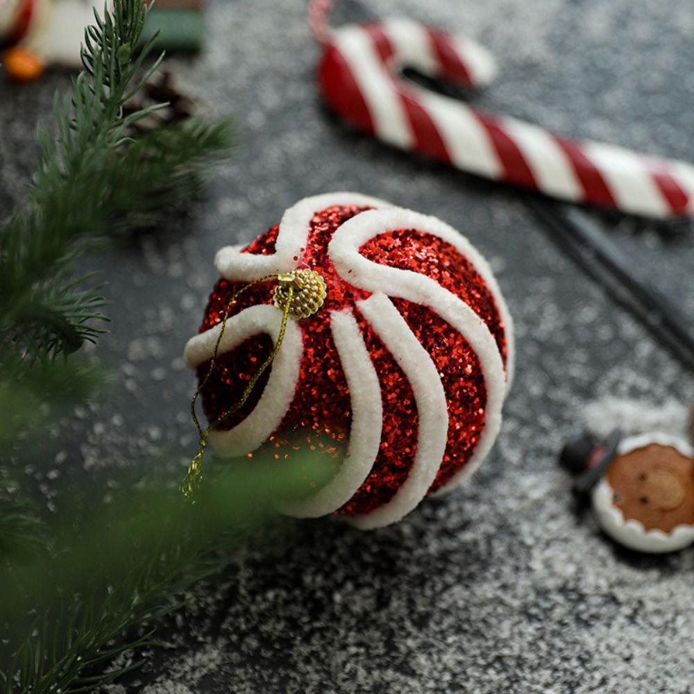 Cartoon Christmas Foam Color Balls Pendant DIY Merry Christmas Tree Decor  Children Gifts