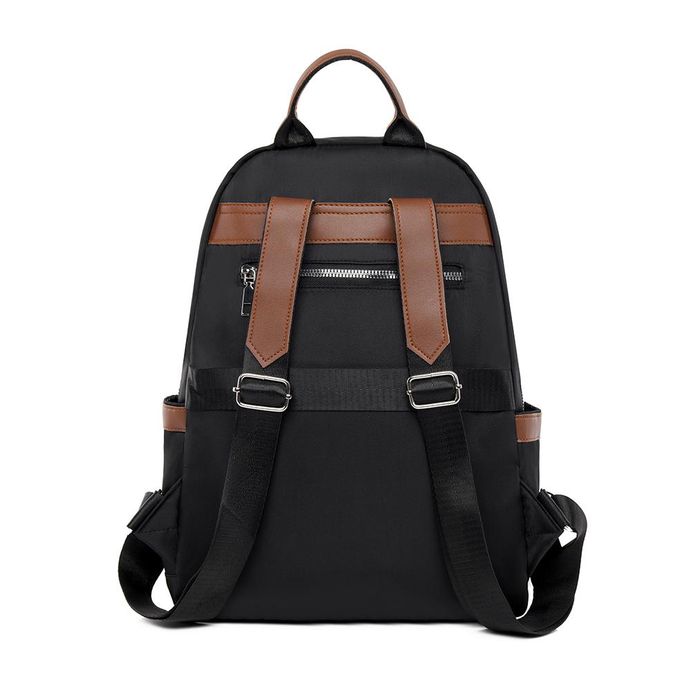 Lightweight Backpack Color Block Women's Small Backpack Oxford Travel Bag