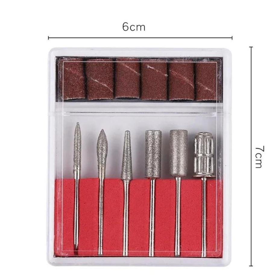 

1 Set Drill Bit Set 6-piece Milling Cutter Polishing And Removing Accessories Woodworking Hand Tool Accessories