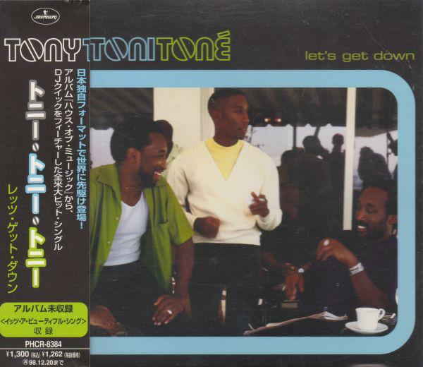 

CD TONY! TONI! TON! - Let s Get Down PHCR8384 Mercury 1996 Japan Soul/Funk Used