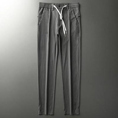 Sommer Freizeithose Dünn Lässig Herren Gerades Bein Herrenhose Lockere Hose Slim Fit