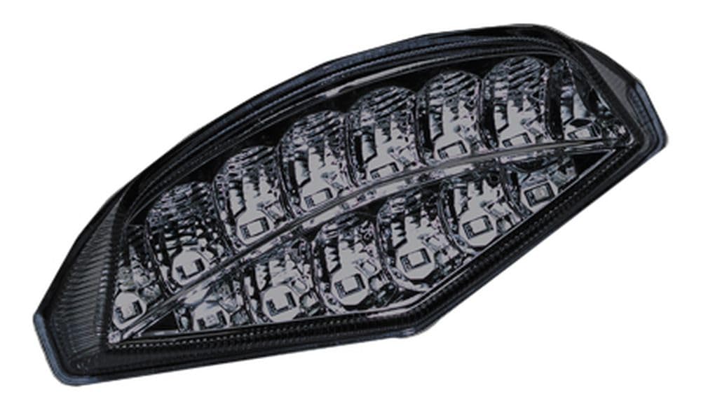 

VALENTI Jewel LED Задний Фонарь SMD Дымчатый для MONSTER 696 796 и 1100 Лампы, Тип, Линза, (2008-2013), (2010-2013), (2009-2013), MTD-09MT6-SC