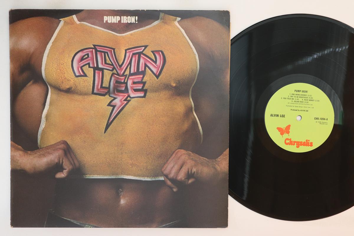 

LP Record ALVIN LEE - Pump Iron! CHR1094 CHRYSALIS 1975 UK Rock Used