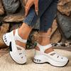 Fashion 2025 Fashion Ladies Shoes Closed Toe Women's Sandals Summer Casual Plus Size Hollow Out Comfortable Best Seller Wedge Sandals