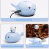Electric Floating Ball Cat Toy with Fan & Hovering Ball Whale Shaped Cat Toy USB Powered Fun Entertainment for Kittens