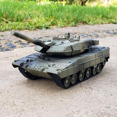 Tanc principal de luptă Leopard 2 M1A2 Abrams Tip 99 Simulare Exquisite Diecasts Vehicule Jucărie HuaYi 1:Model Militar la Scară 48 Aliaj