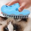 Dog Shampoo Brush Unique Slipper Shaped Dog Wash Brush Dog Bath Supplies Soft Bristles Pet Bathing Massage Brush For Shower