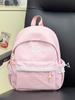 Schoolbag1011 junior high school girls lace large capacity high school backpack travel simple schoolbag lightweight backpack