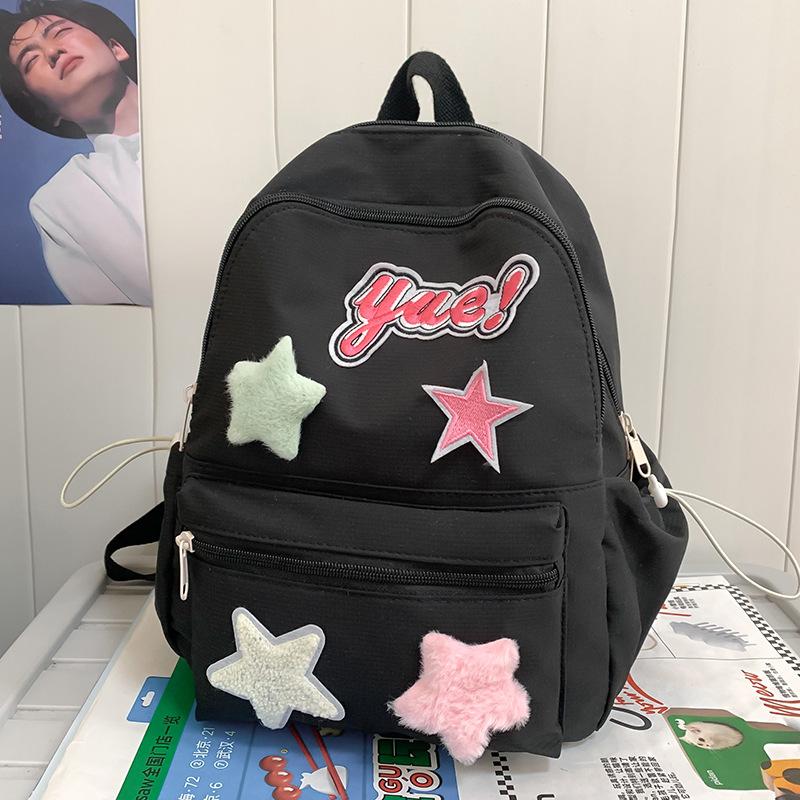 School Bag for Primary School Students, First-class Kindergarten, Cute High-value Backpack, Star Backpack.