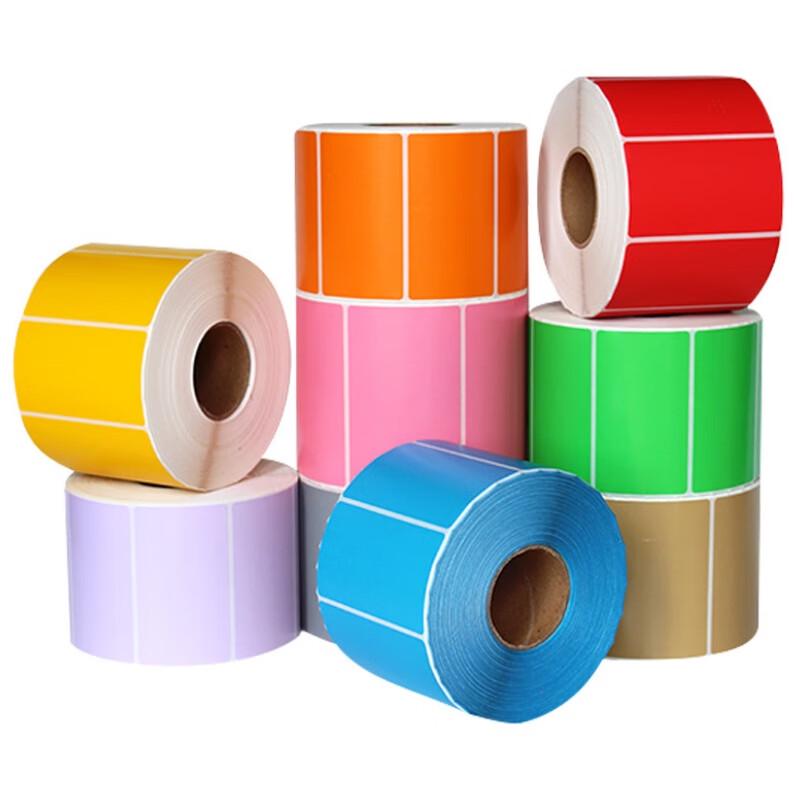 RYZH Color Thermal Label Rolls 50x30mm