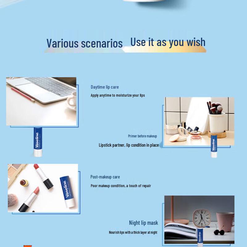 Vaseline Nourishing & Repairing Lip Balm - Avocado Flavor